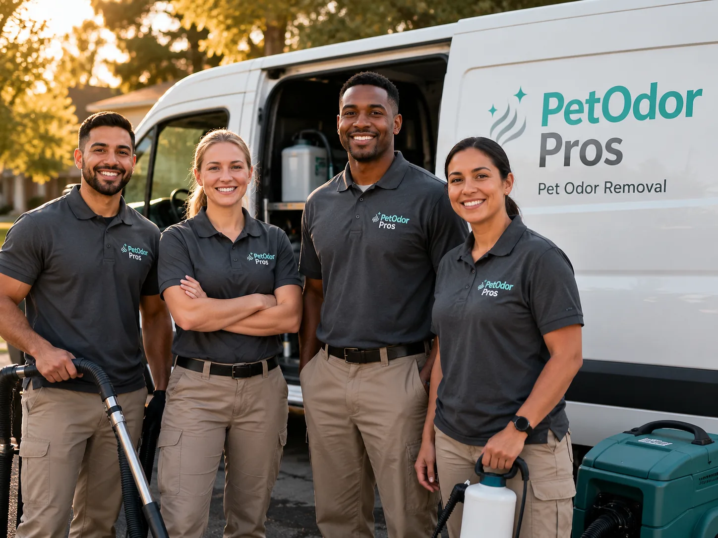 Pet Odor Removal team serving Brighton, MI